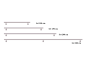 Preview: Edelstahl Wandhandlauf V2A Profil 40x40 mm Fertighandlauf Komplett-Set